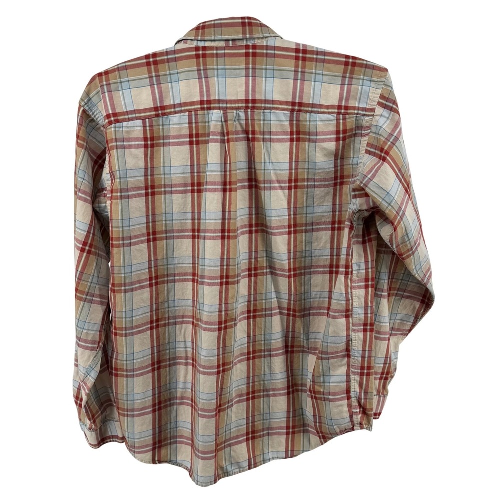 Patagonia Organic Cotton Plaid Button Down Shirt‎ Men's Large Long Sleeve Casual - Picture 3 of 6